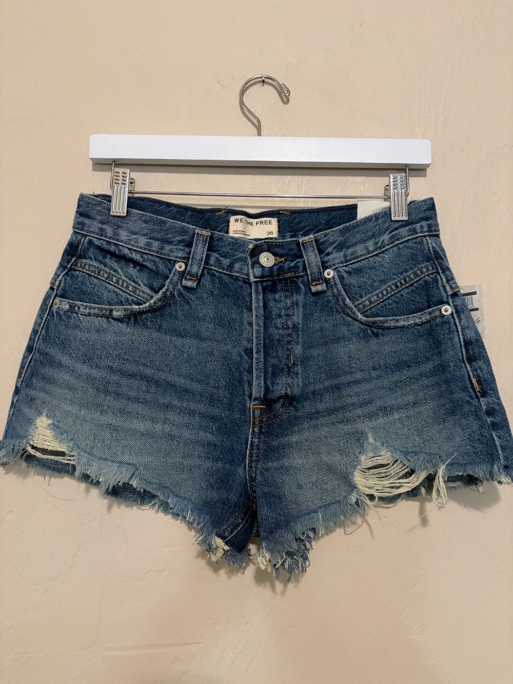 We The Free Now Or Never Denim Short. NWT!